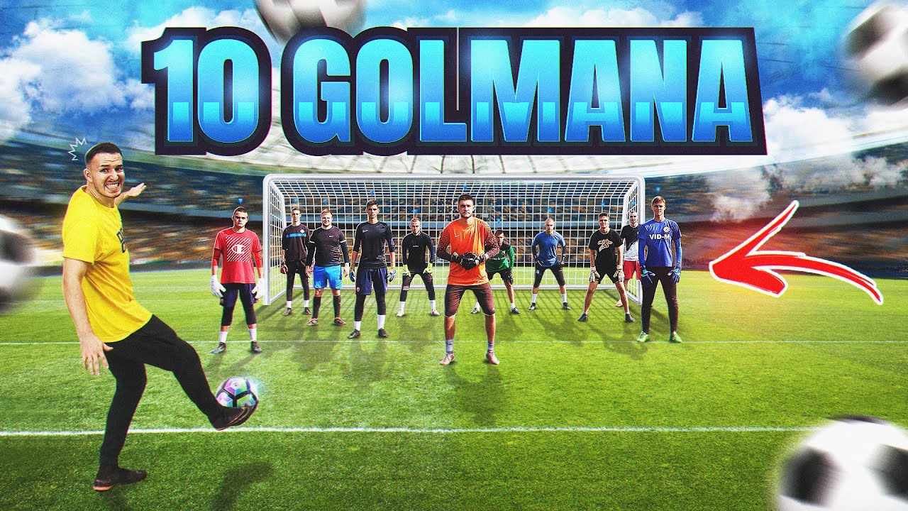 DJOTA PROTIV 10 GOLMANA NA GOLU!