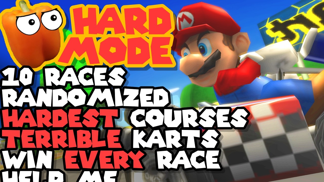 I Made DougDoug's Mario Kart Challenge Worse