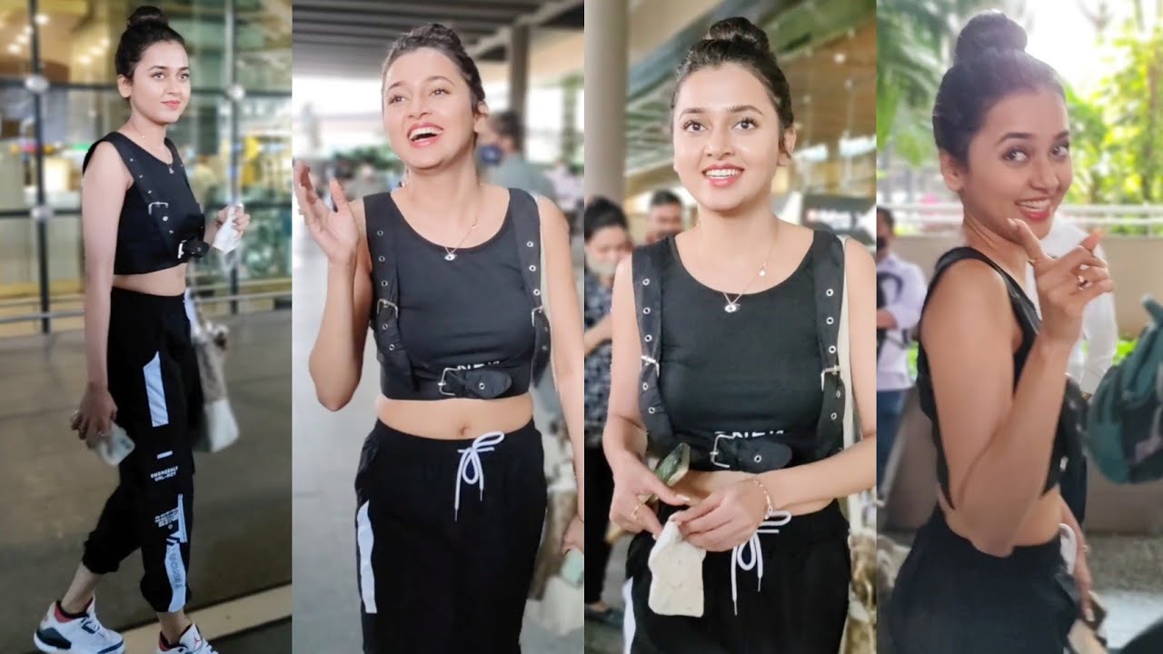 Teja जी रुकिए ना..!!! 😍🔥 Tejasswi Prakash Arrived Back from Goa After post shoot 📷