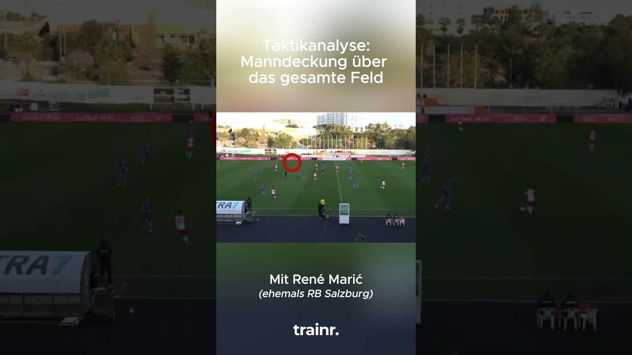Taktikanalyse: Manndeckung &uuml;ber das gesamte Feld 🤩 ⚽️