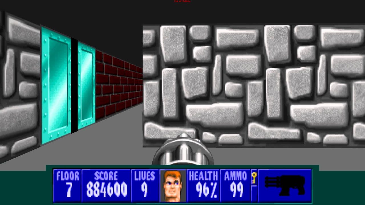 Wolfenstein 3D TC for ZDoom - E5L7 - All Secrets - I Am a Death Incarnate