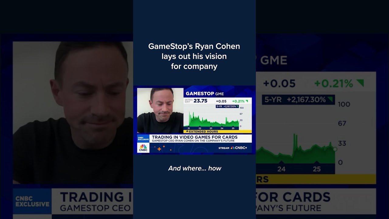 GameStop's Ryan Cohen lays out his vision for company