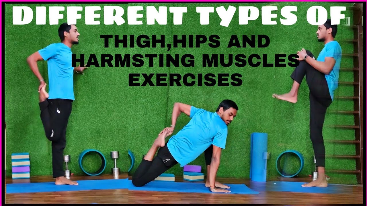 Leg Muscles Exercises/ Hamstring Muscles Exercise/ Hip Opening Exercises/ Thigh Opening Exercises.