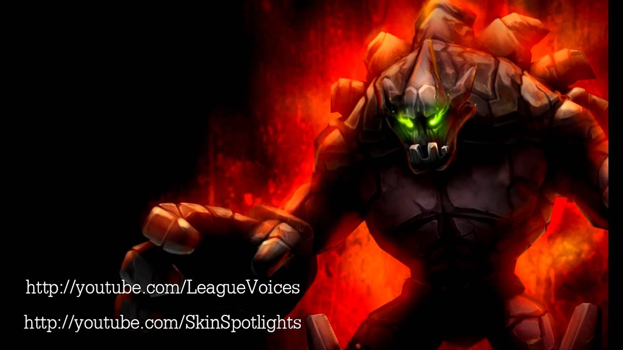 말파이트 (Malphite) Voice - 한국어 (Korean) - League of Legends