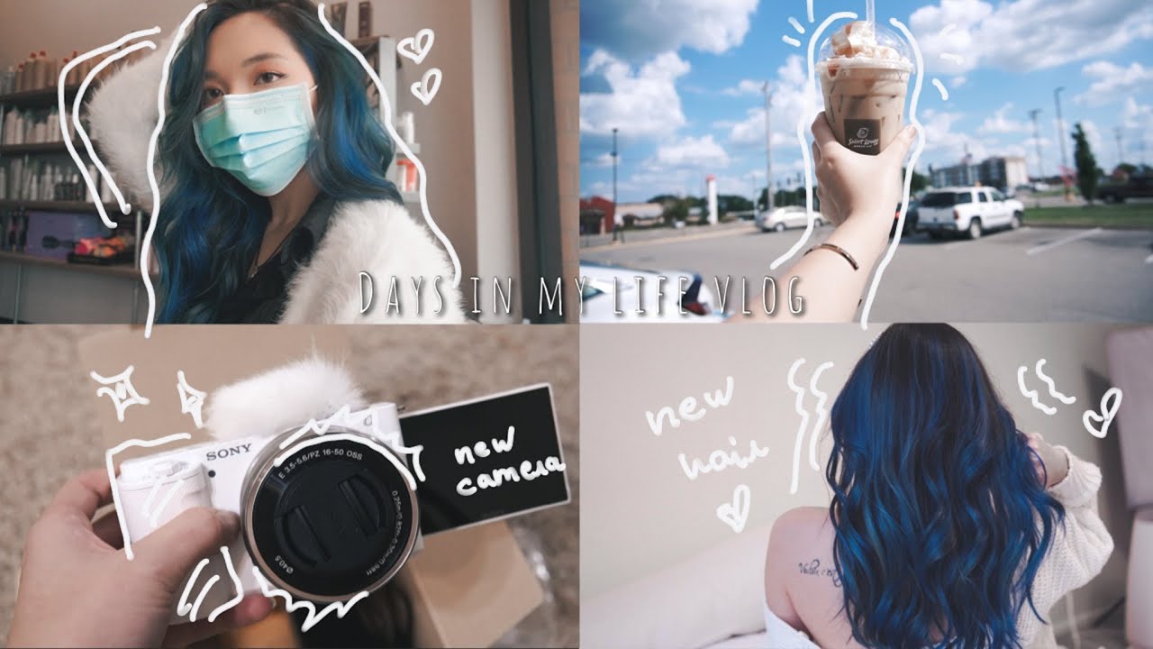 Lần Đầu Tẩy Tóc Ở Mỹ | Mua Máy Quay Vlog Mới | Days In My Life | Thỏ Vlog