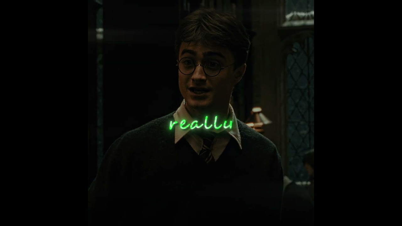 "I am the chosen one"|Harry potter Microwave edit. 