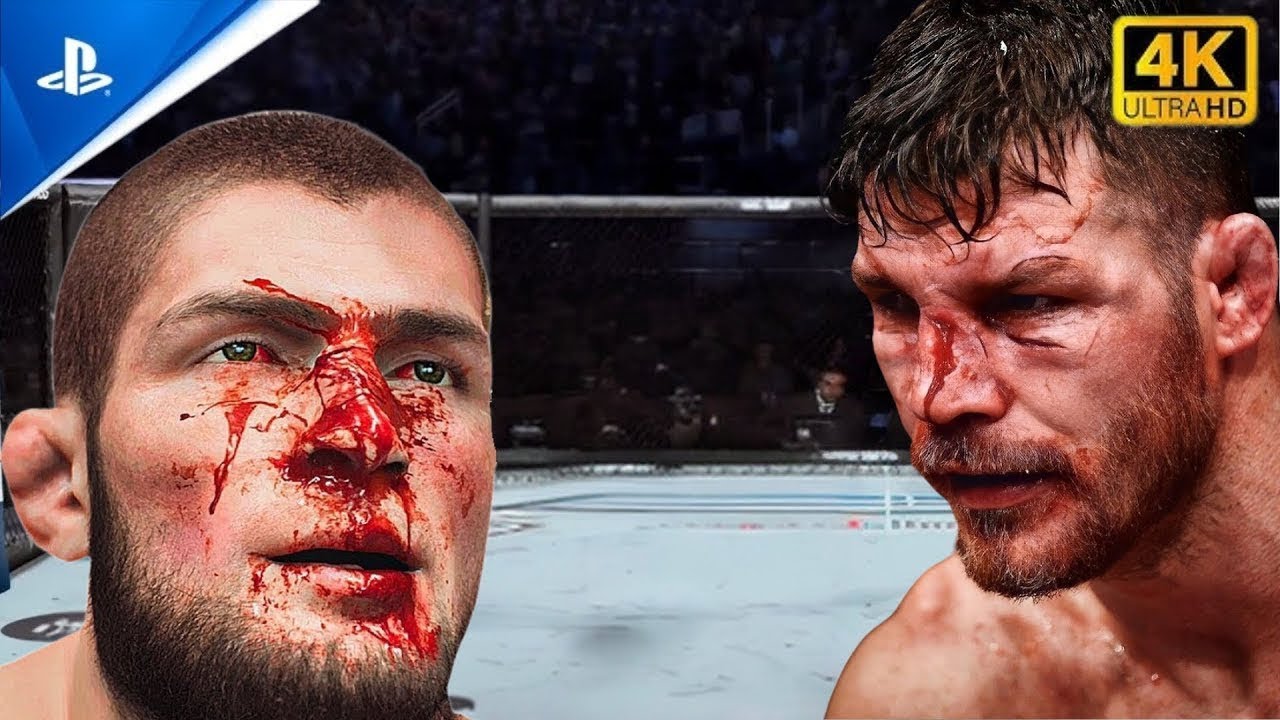 Хабиб Нурмагомедов против Майкла Биспинга (EA Sports UFC 4)