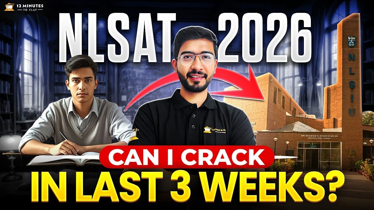 Стратегия подготовки к NLSAT 2026 за 3 недели | Как сдать NLSIU за 3 недели (Кешав Малпани)