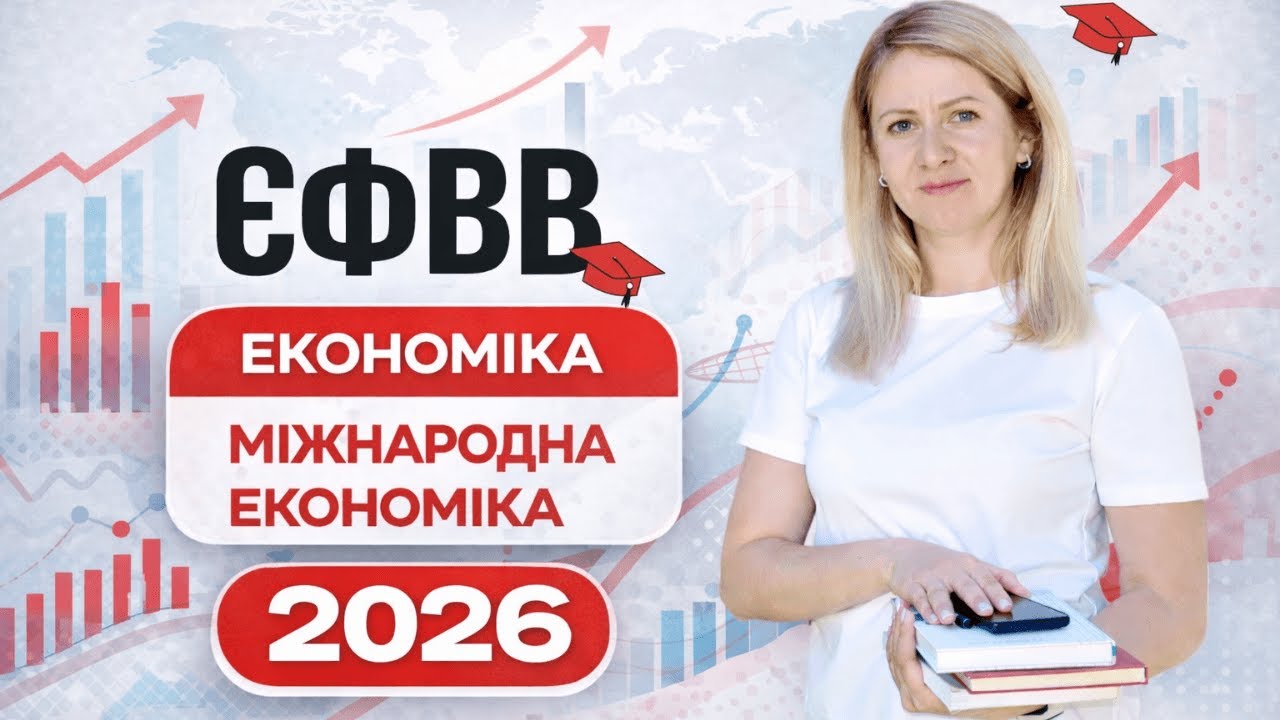 ОНОВЛЕНА ПРОГРАМА ЄФВВ-2026: економіка та міжнародна економіка - УСЕ про іспит