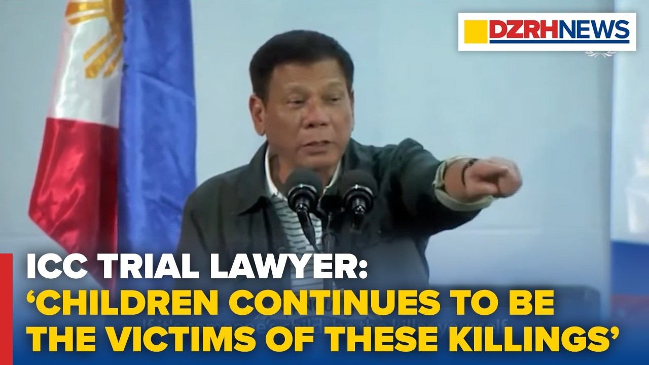 Mga kabataan, naging biktima rin ng war on drugs campaign ni dating Pang. Duterte – ICC Trial Lawyer