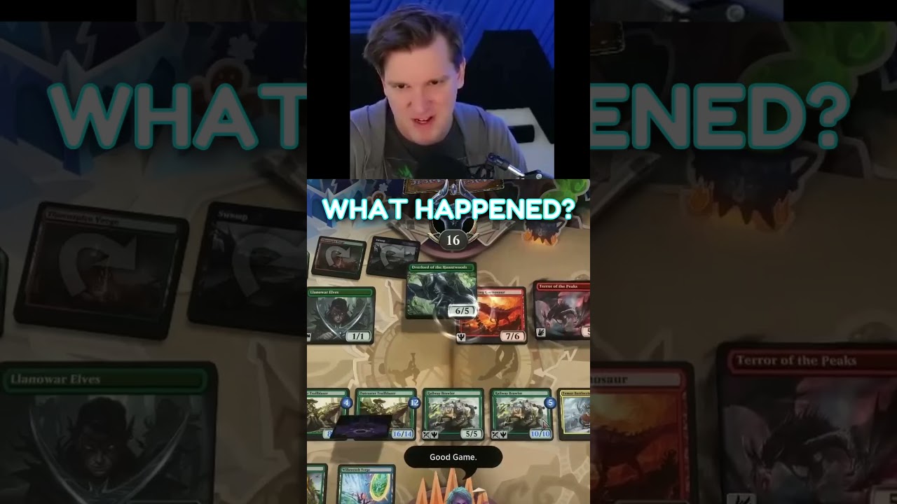 PLOTTING & POPPING OFF! #cgb #mtg #mtgarena #cardgame #edit #funny #fail