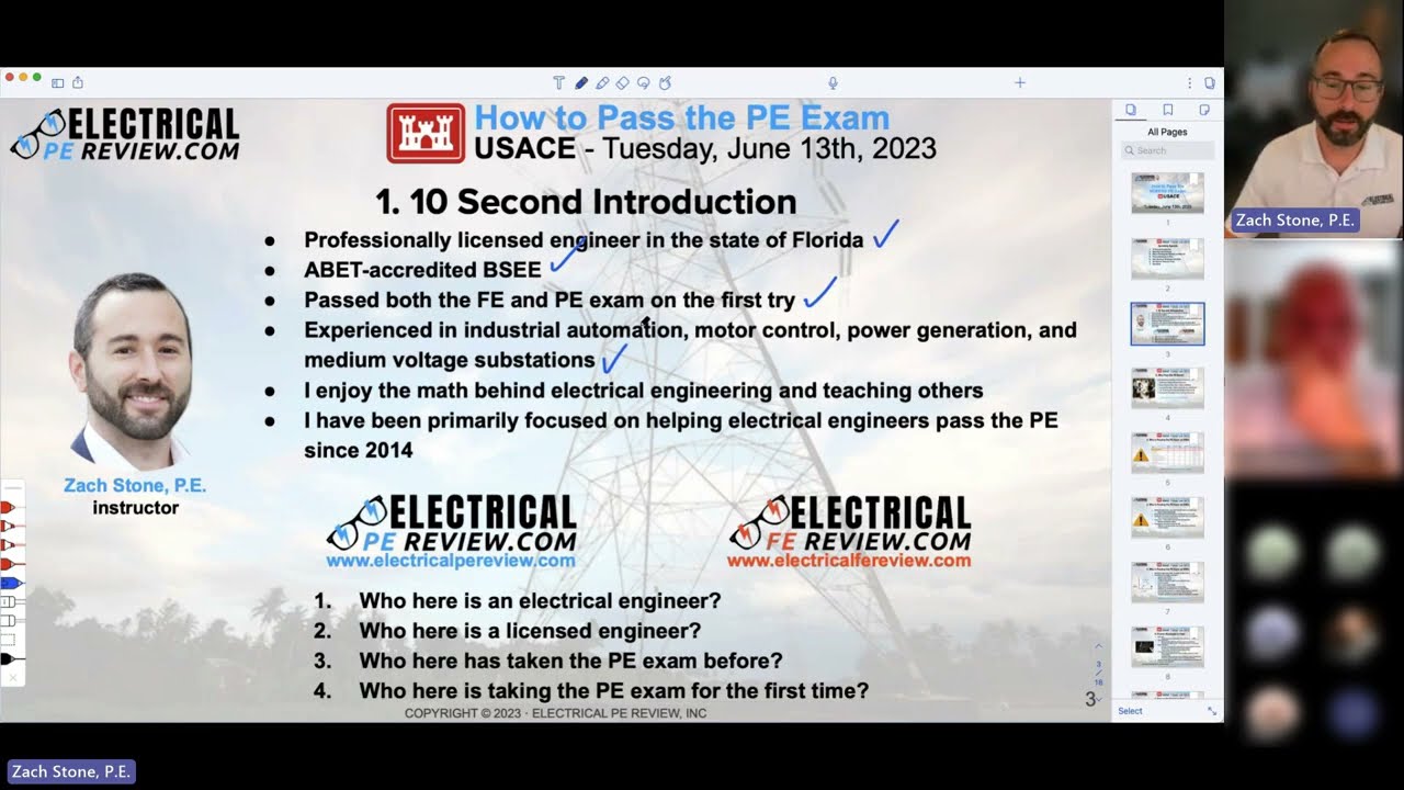 How to Pass the Power PE Exam Webinar Recording June 2023