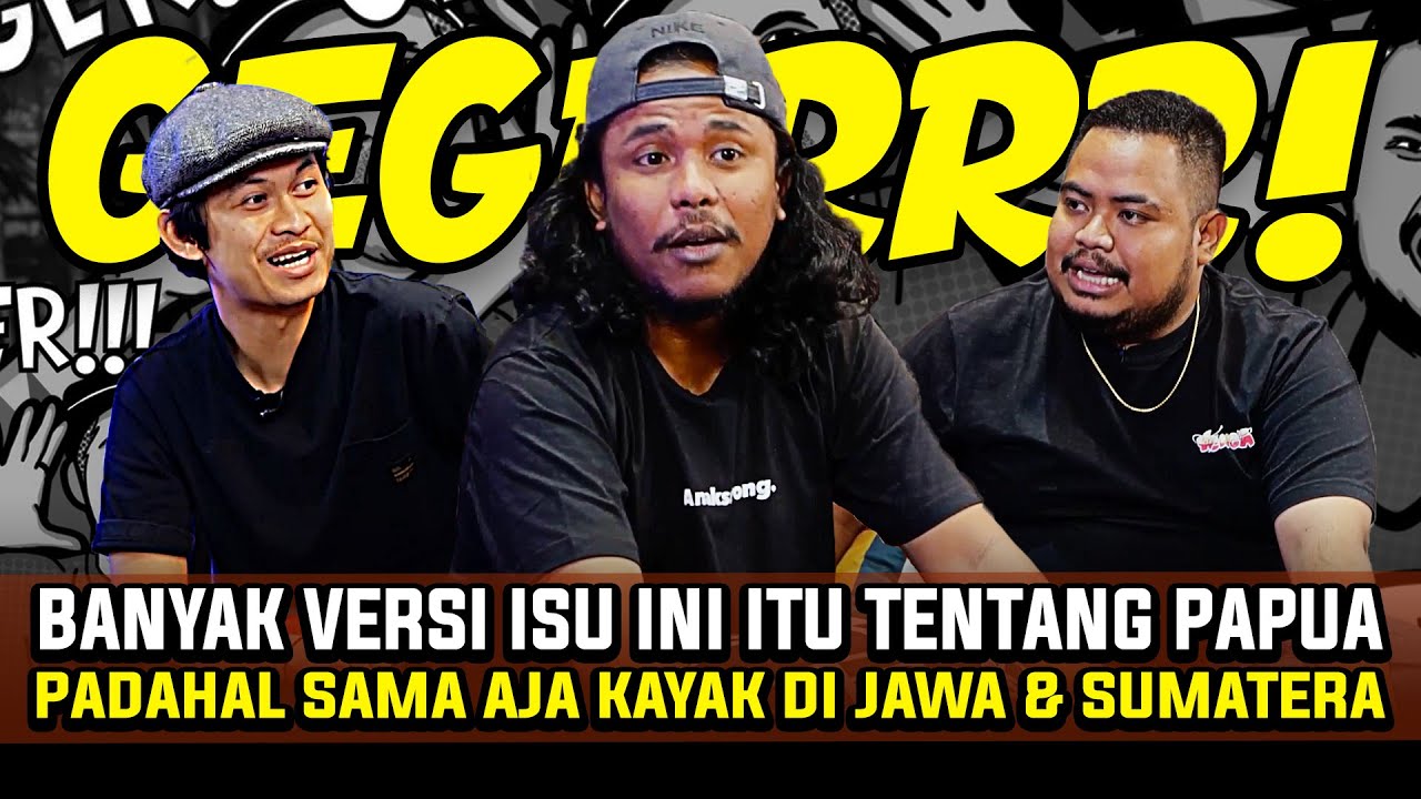 MAMAT ALKATIRI DUTA PERWAKILAN PEMUDA PAPUA ! JANGAN BERLEBIHAN & PERCAYA HOAX