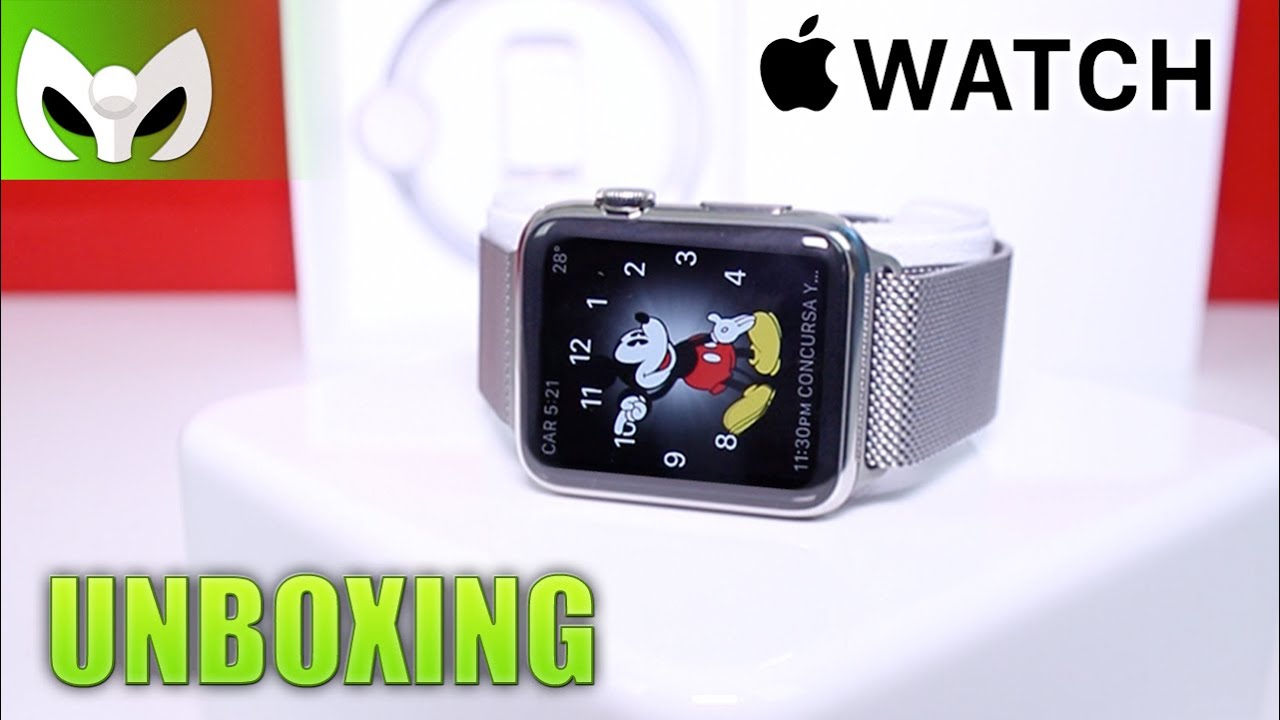 Unboxing #AppleWatch de Acero - Zafiro Y Correa Milanés 42 mm.