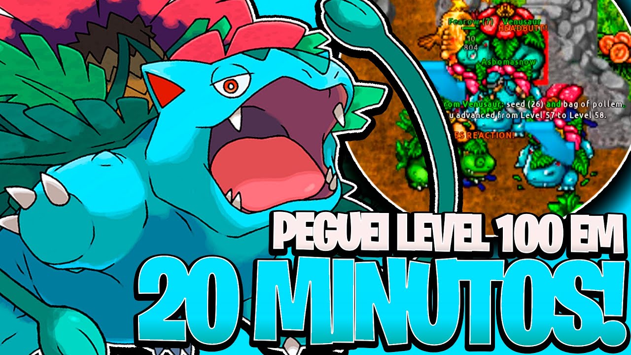 O MEHOR UP INICIAL!🤯😍PRIMEIROS PASSOS NO POKETIBIA MOBILE E PC 2026 POKE MANIA!