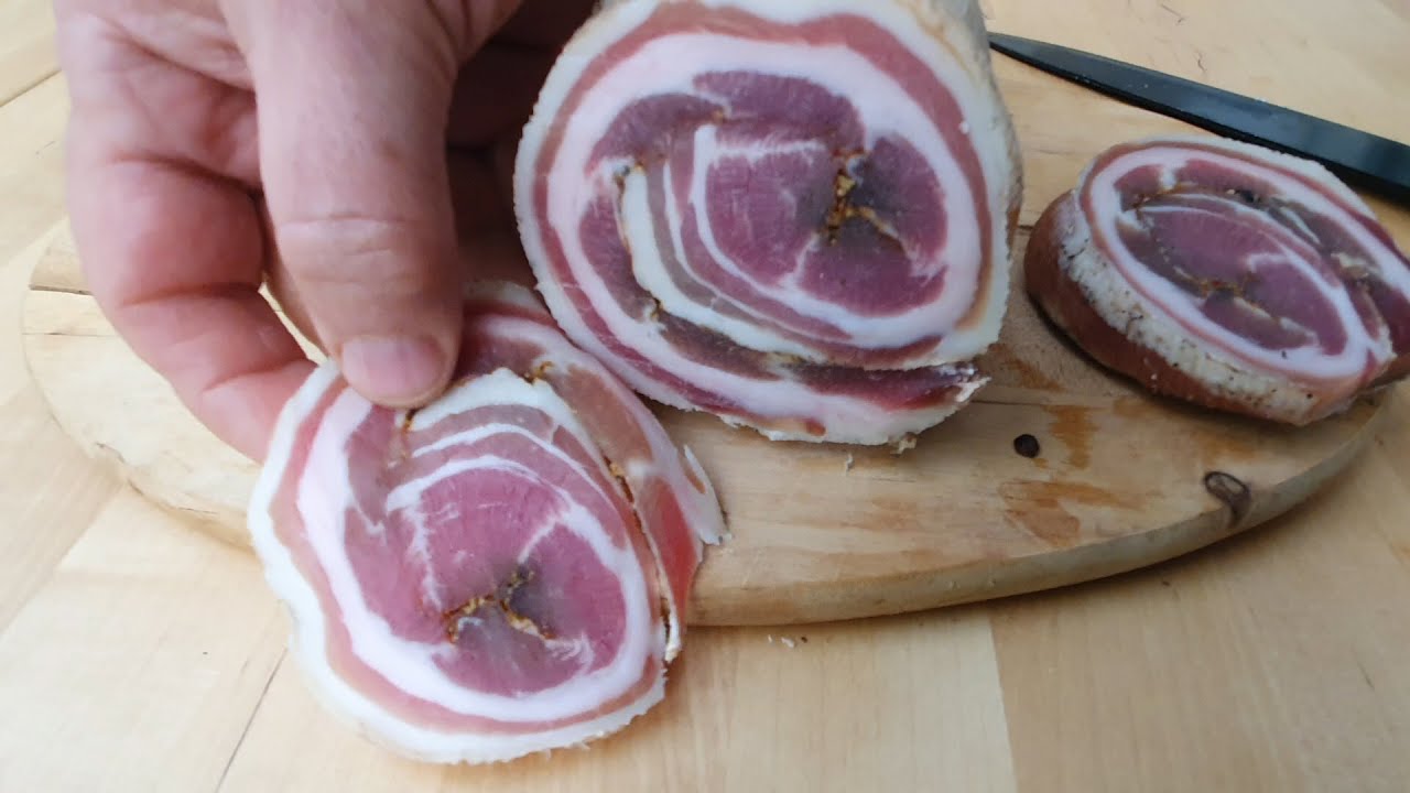 pancetta arrotolata