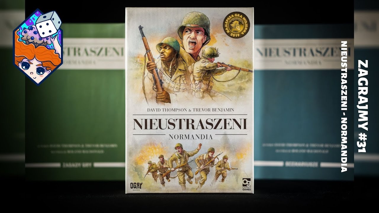 Nieustraszeni Normandia || Gra planszowa || Gameplay, wrażenia, opinia