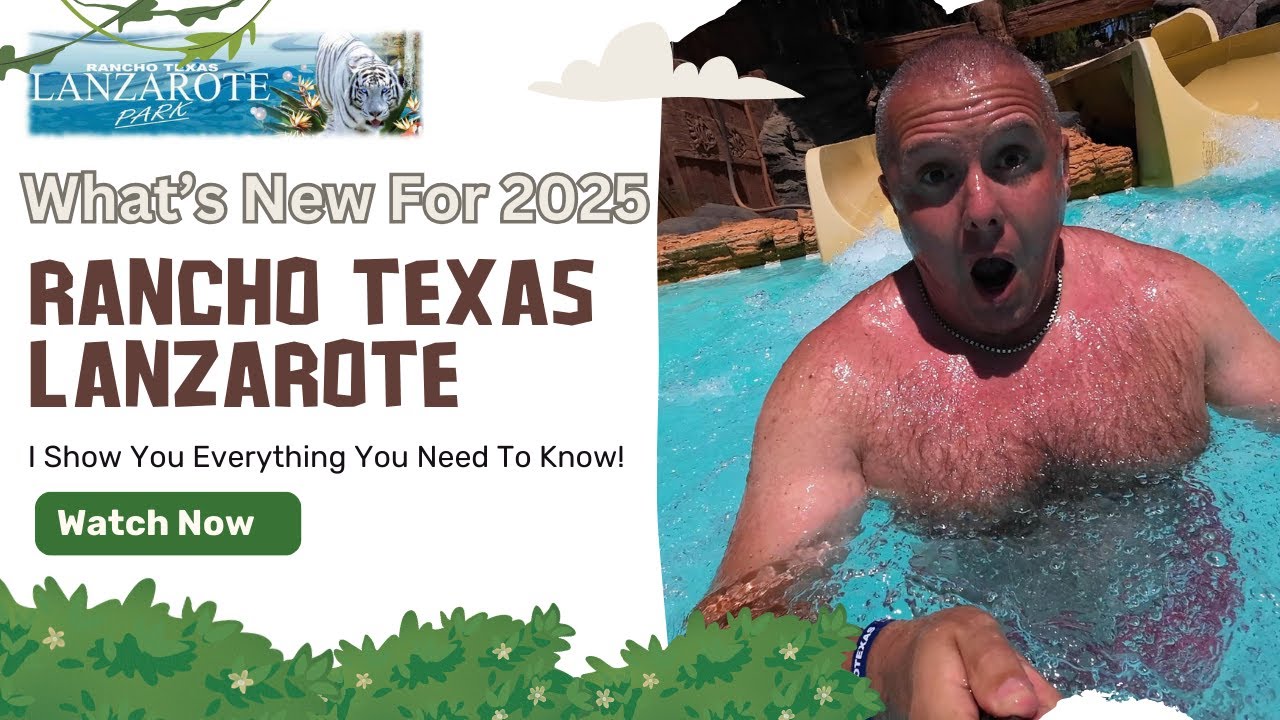 Эксклюзивный взгляд на новинки Rancho Texas Lanzarote 2025 года и сейчас! | Animal & Splash Park ...
