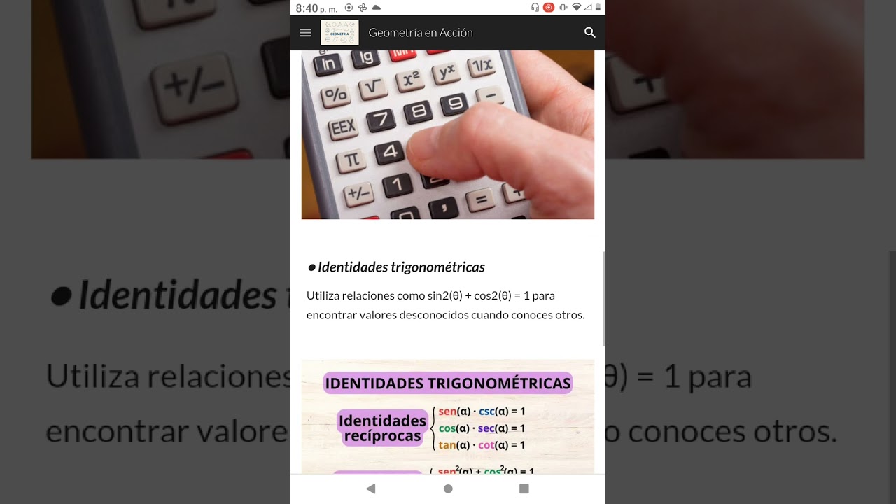 Funciones Trigonométricas