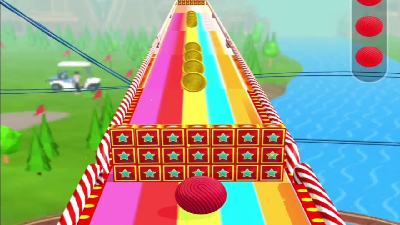 Sky Ball Jump Super Bonus Level | Speedrun Gameplay Android, iOS [All Levels 7]