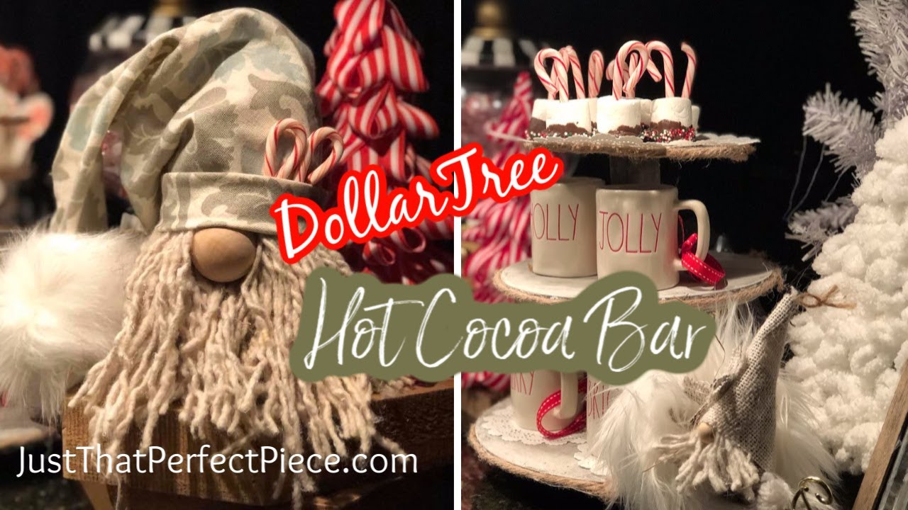 Hot Cocoa Bar Ideas on a Dollar Tree Budget