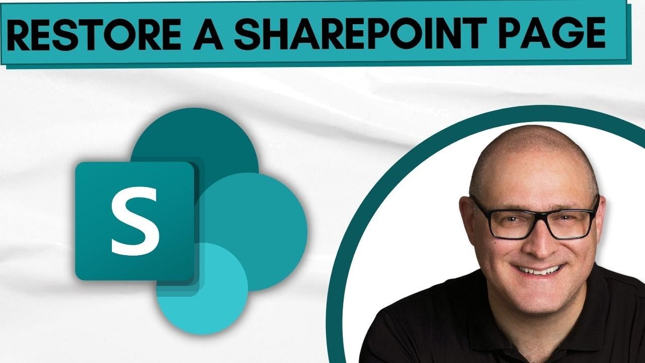 How to restore a previous version of the SharePoint page