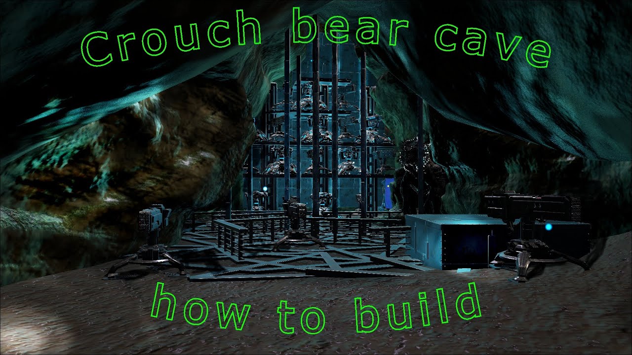 How to build in Crouch Bear Cave on official settings | How to build series | The Center