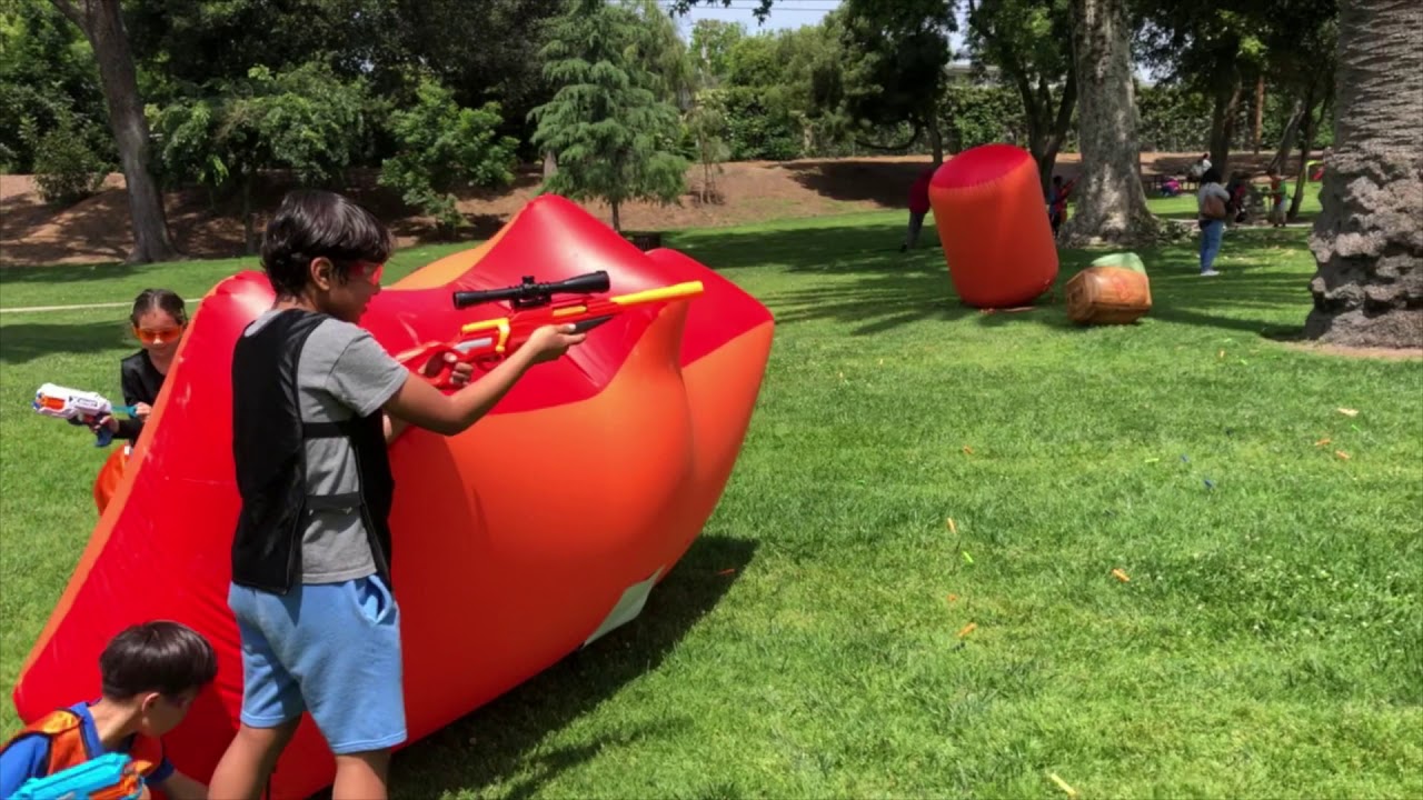 This is what a Nerf Gun Party should look like