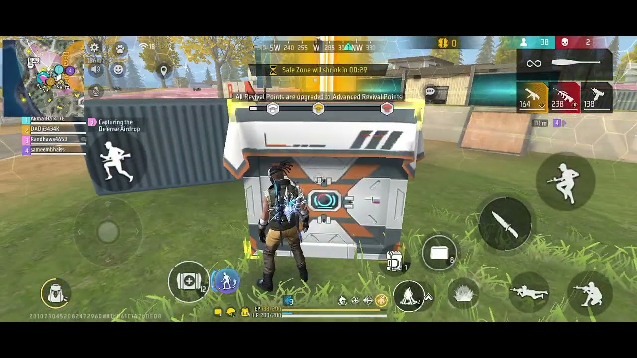 34th match in freefire #freefire #rusher #headshot #gamer #viralvideo #virals