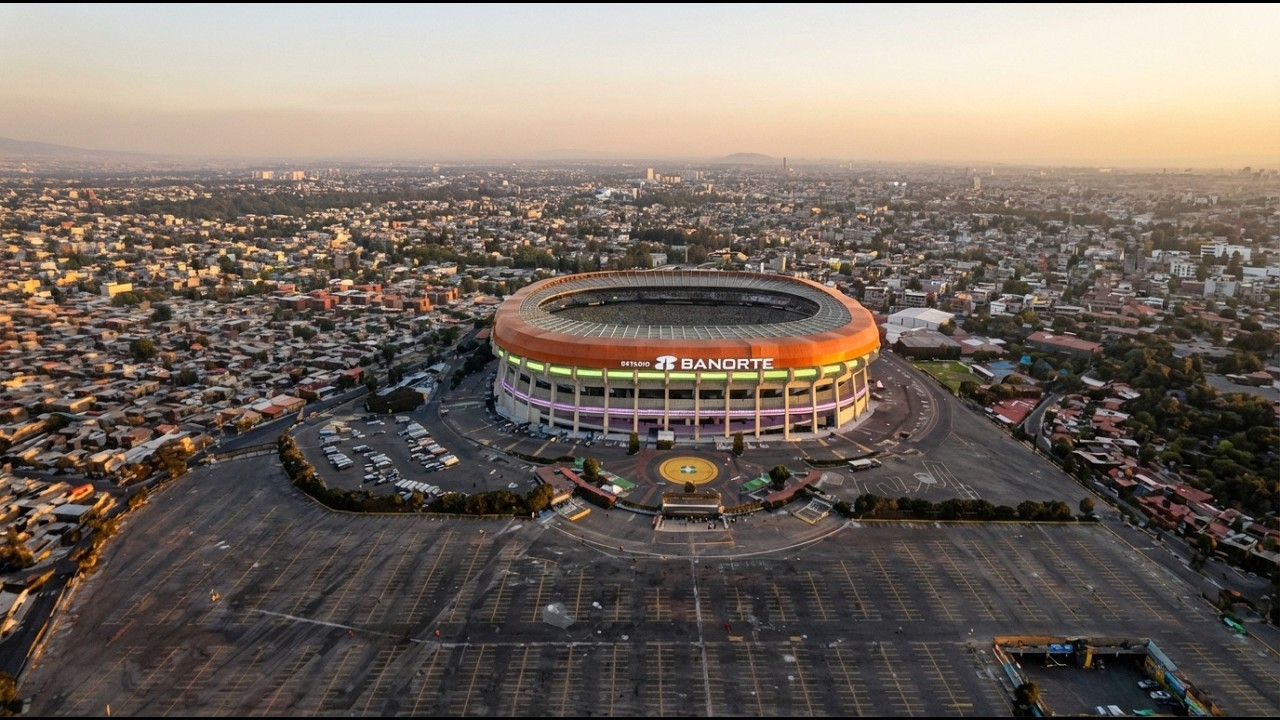 OBRAS del ESTADIO AZTECA 🏗️ Revelo la INAUGURACIÓN del Estadio Banorte (Making Of en 3D)