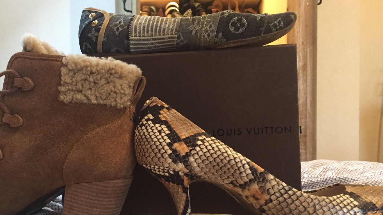 ASMR shoe collection!(Louis Vuitton , Uggs, Prada!| lovely ASMR s