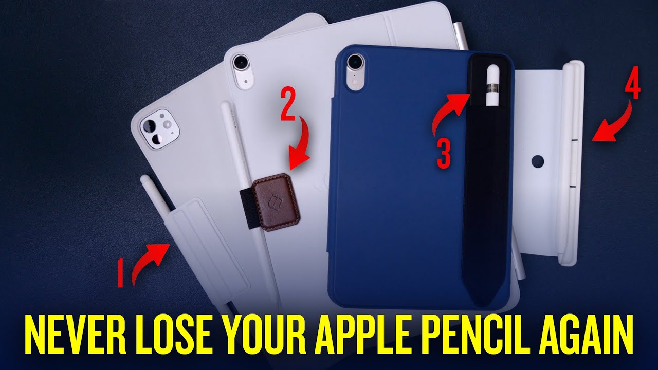 Comparing 4 Apple Pencil Holders: Which Is Best?