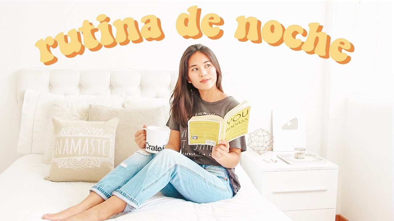RUTINA DE NOCHE + cuidado de piel, mi rutina de ejercicios, etc.!!