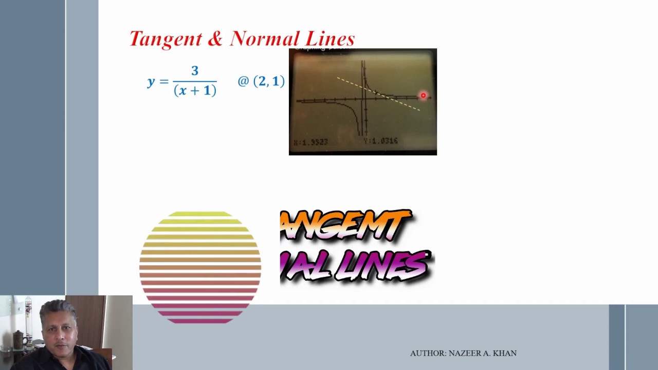 Eq'n: Tangent Normal Line