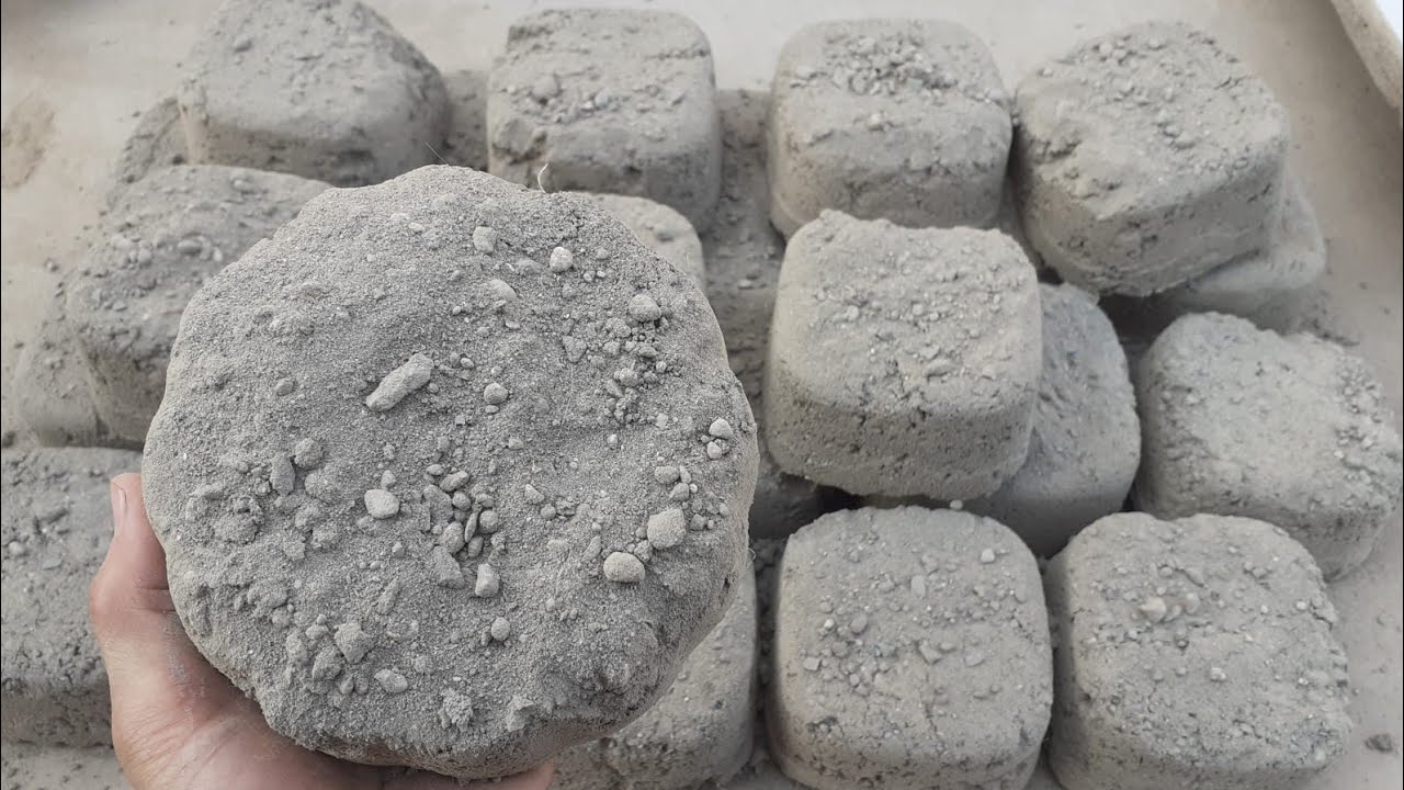 🩶New crumbling video of multi stone texture dry floor and water pool crumbling 🩶