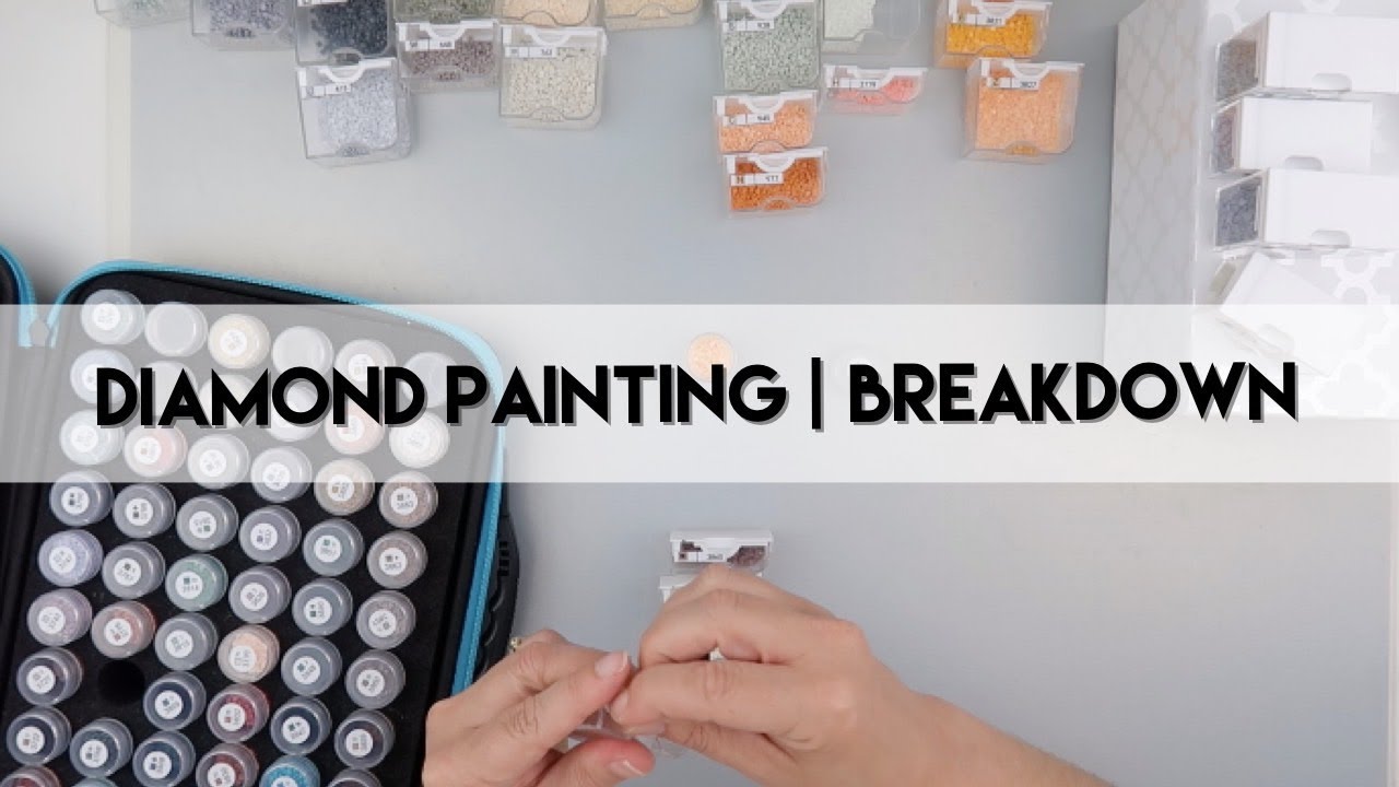 Diamond Painting -  Breakdown | Part 1 - Squares