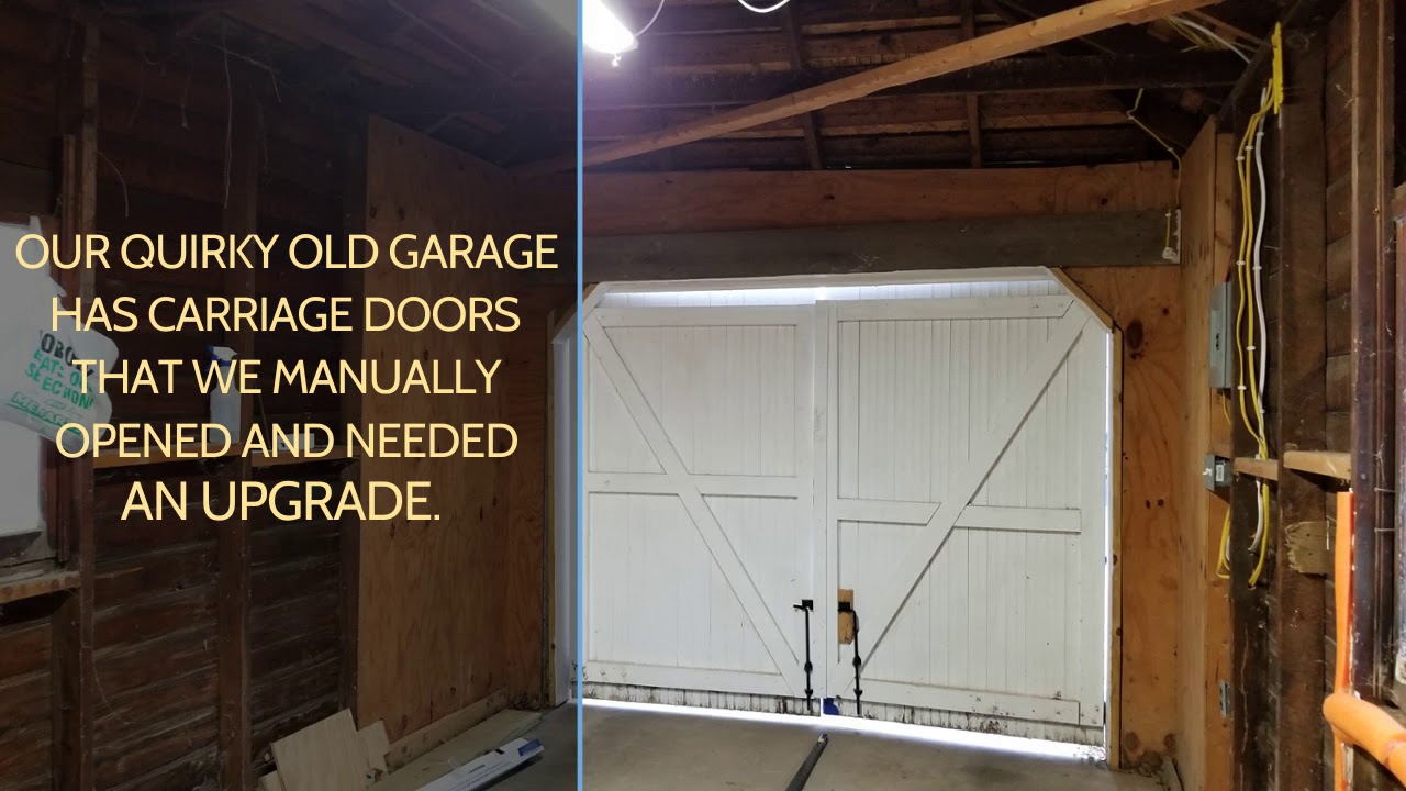 Carriage Garage Doors: Custom Swing Out Opener