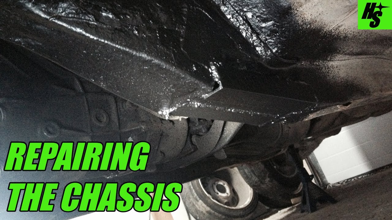240SX S13 Structural Welding Frame Repair - How To