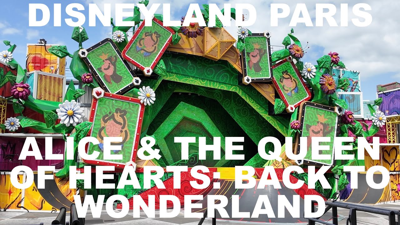 Back to Wonderland! 🌀 Alice vs. the Queen in a Wild Disney Show – Disneyland Paris