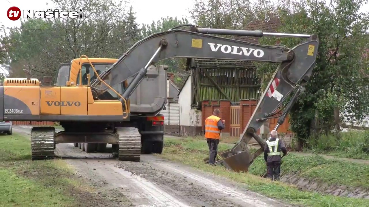 U Poganovcima počeli radovi na izgradnji ceste u Ulici Ante Starčevića