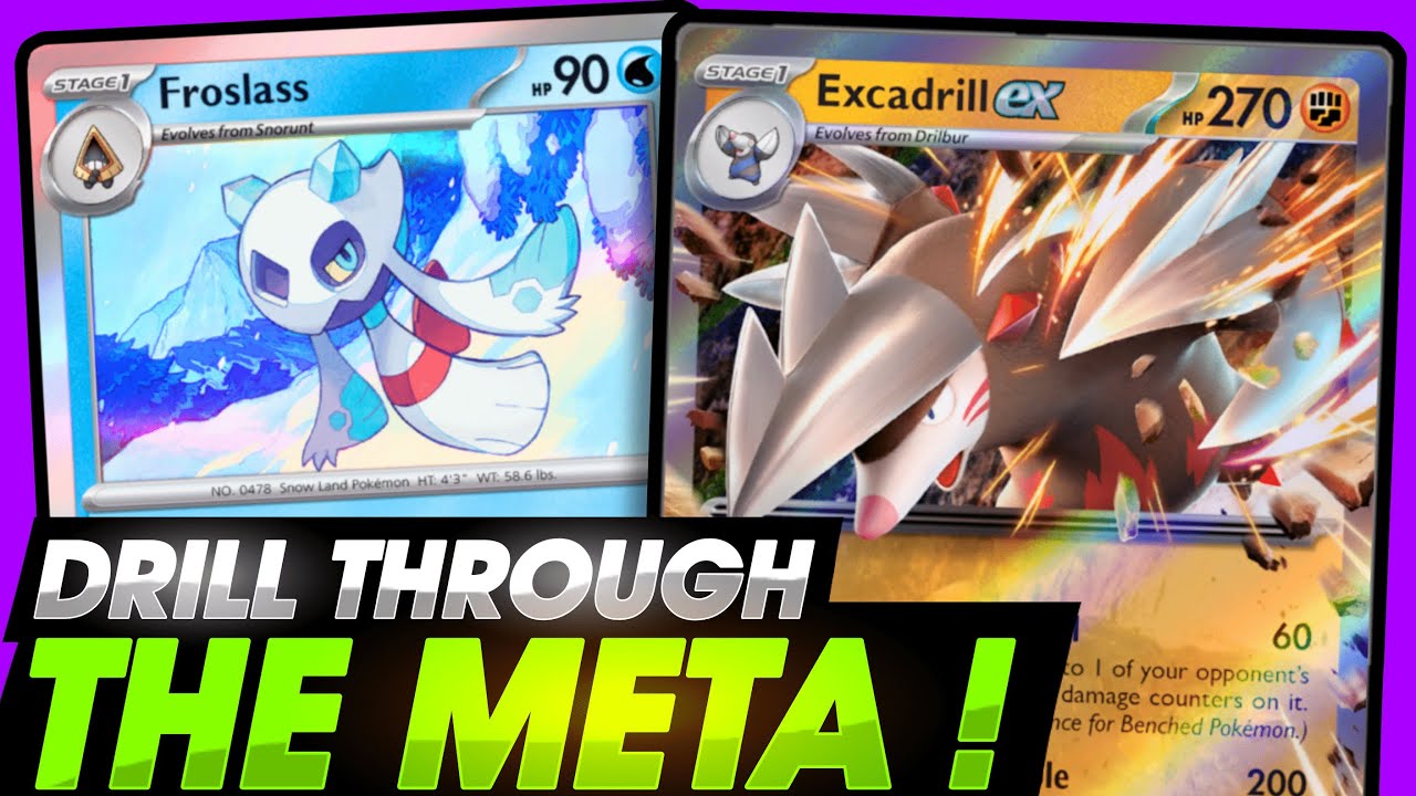 Excadrill ex is the ULTIMATE Damage Spreader! 💥 Pok&eacute;mon TCG Live&rdquo;