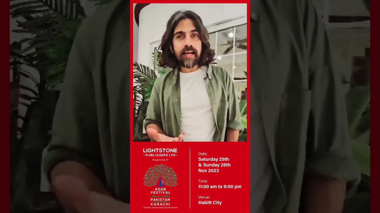 #AdabFest2023 MOBEEN ANSARI spoke about his book MIRAAS: PHOTOGRAPHING THE EMINENT w/ Rumana Husain