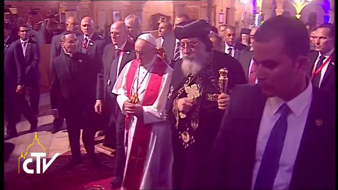 Papa in Egitto: incontro Patriarcato Copto-Ortodosso 28.04.2017