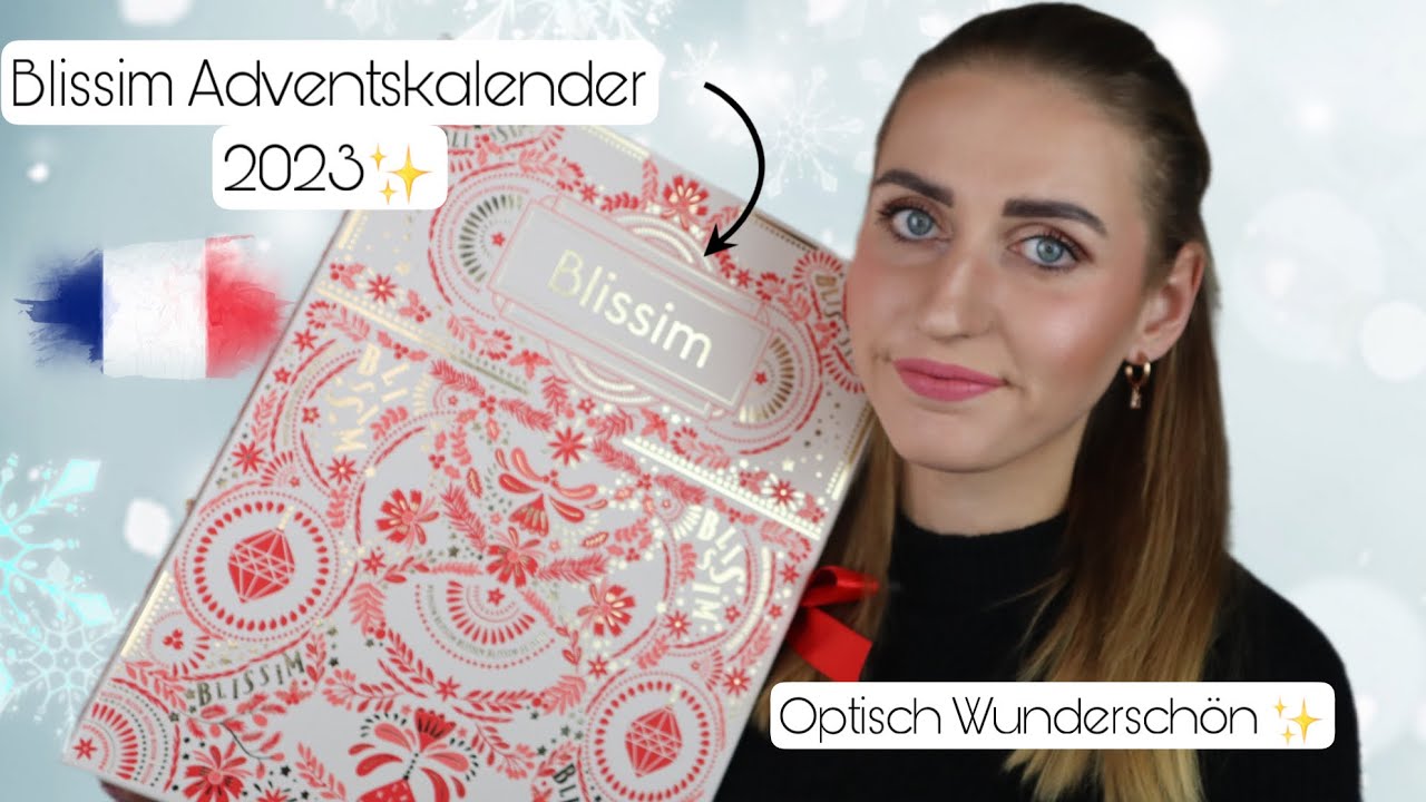 Optisch wunderschön & inhaltlich?🤔 Blissim Adventskalender Französisch Variante 2023 Unboxing ✨