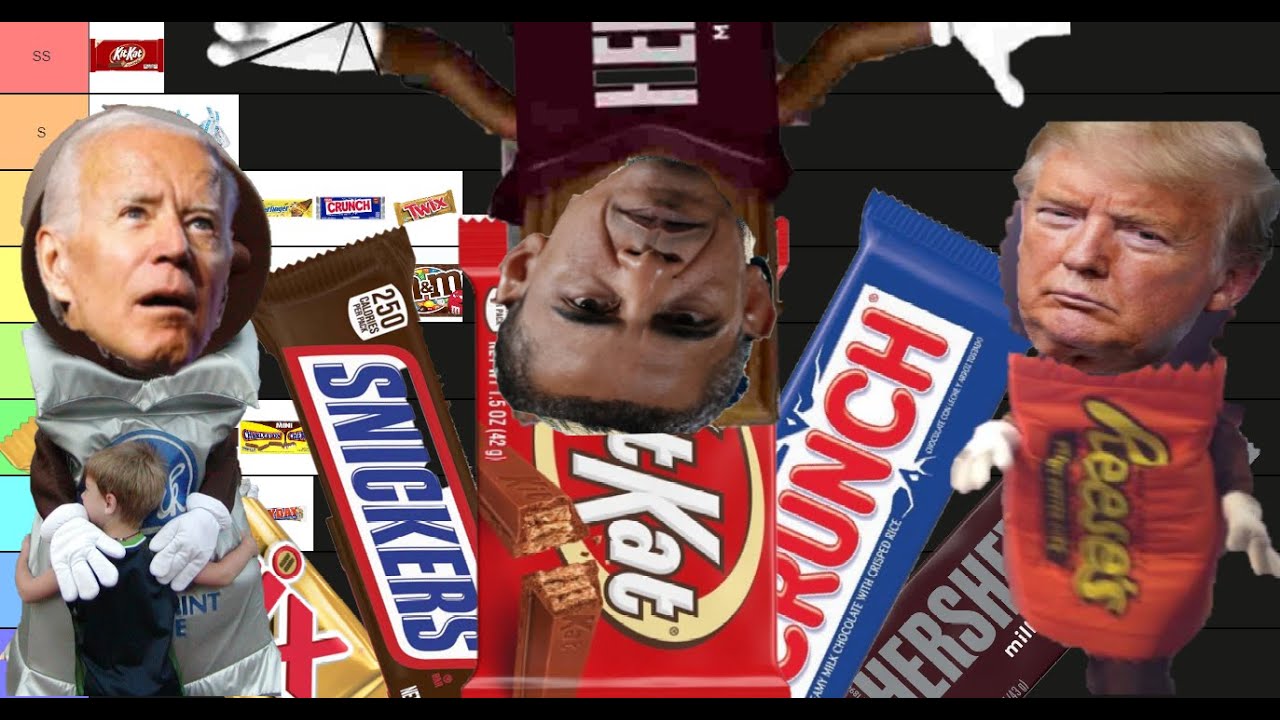 Presidents rank EVERY CANDY BAR in a TIER LIST (AI Voice Meme)