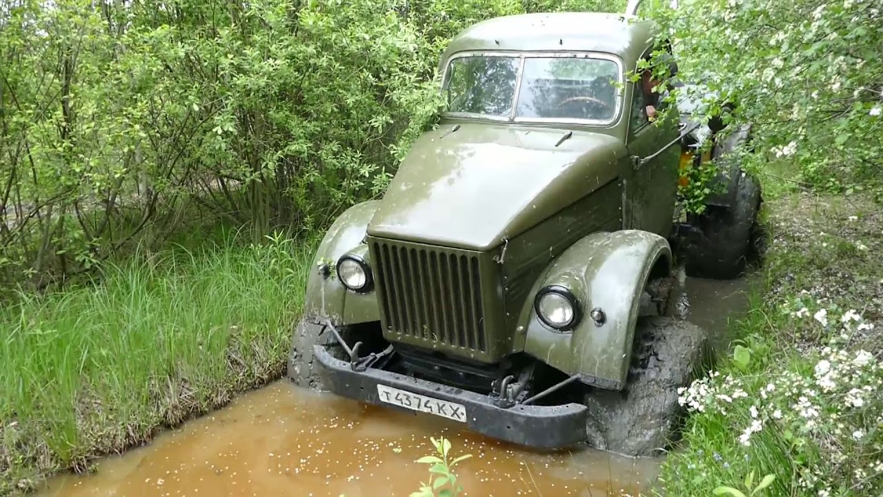 ГАЗ-69 и ГАЗ-63 на КрАЗовских у каждого свой НЕСКУЧНЫЙ OFF ROAD UNIMOG рулит (часть-3)