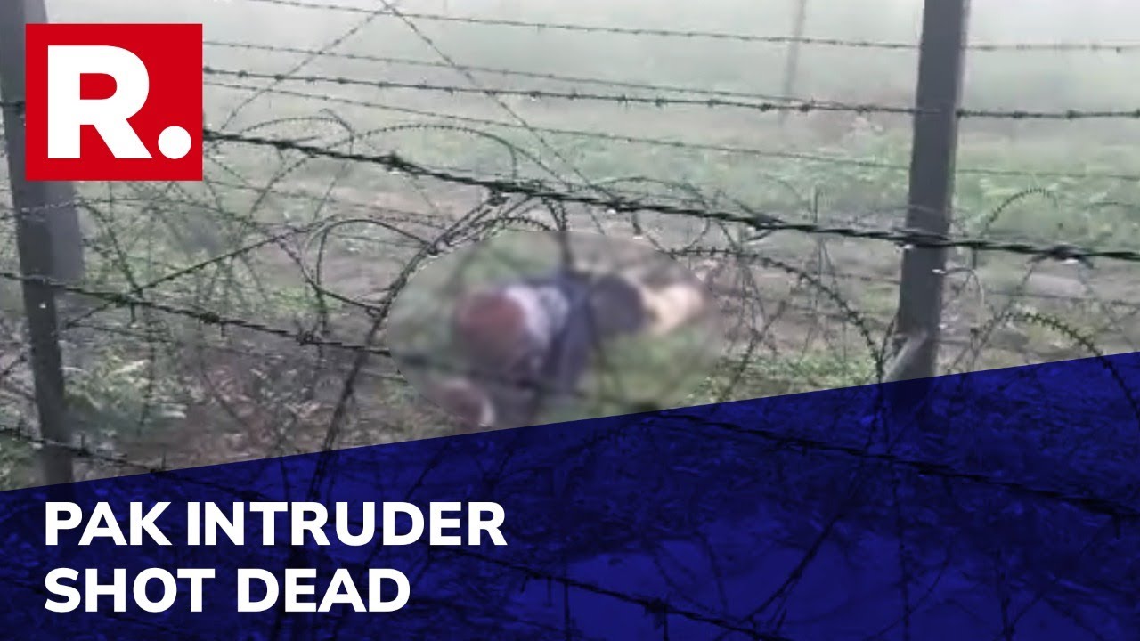 Another Pakistan Infiltration Bid Foiled; Pak Army Intruder Shot Dead By BSF