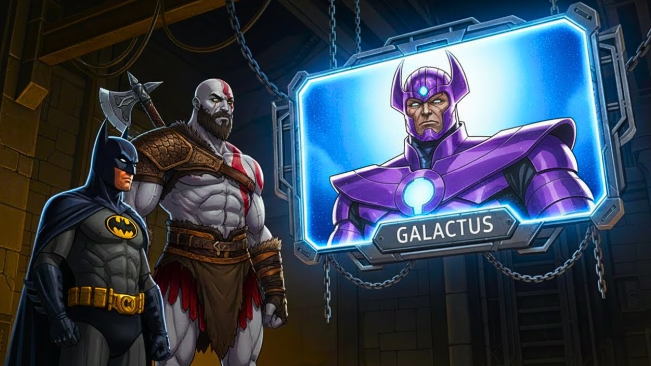 Batman and Kratos Discuss 'CONTINGENCY PLAN for GALACTUS'
