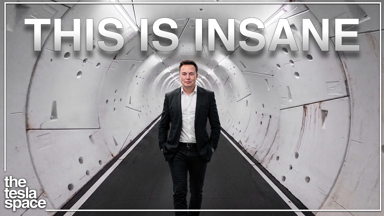 Внутри подземных тоннелей Boring Company