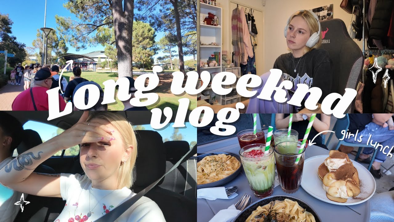 long weekend vlog ✩ chill weekend with friends!